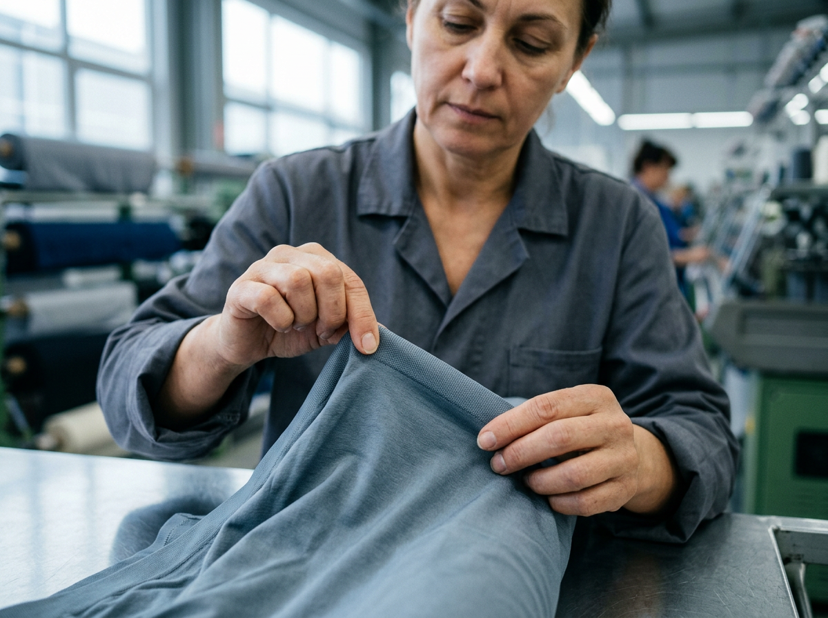 Quality Check Fabric Detail