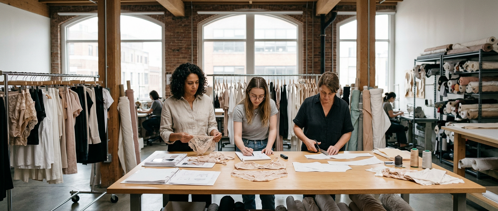 Brand floor and development space